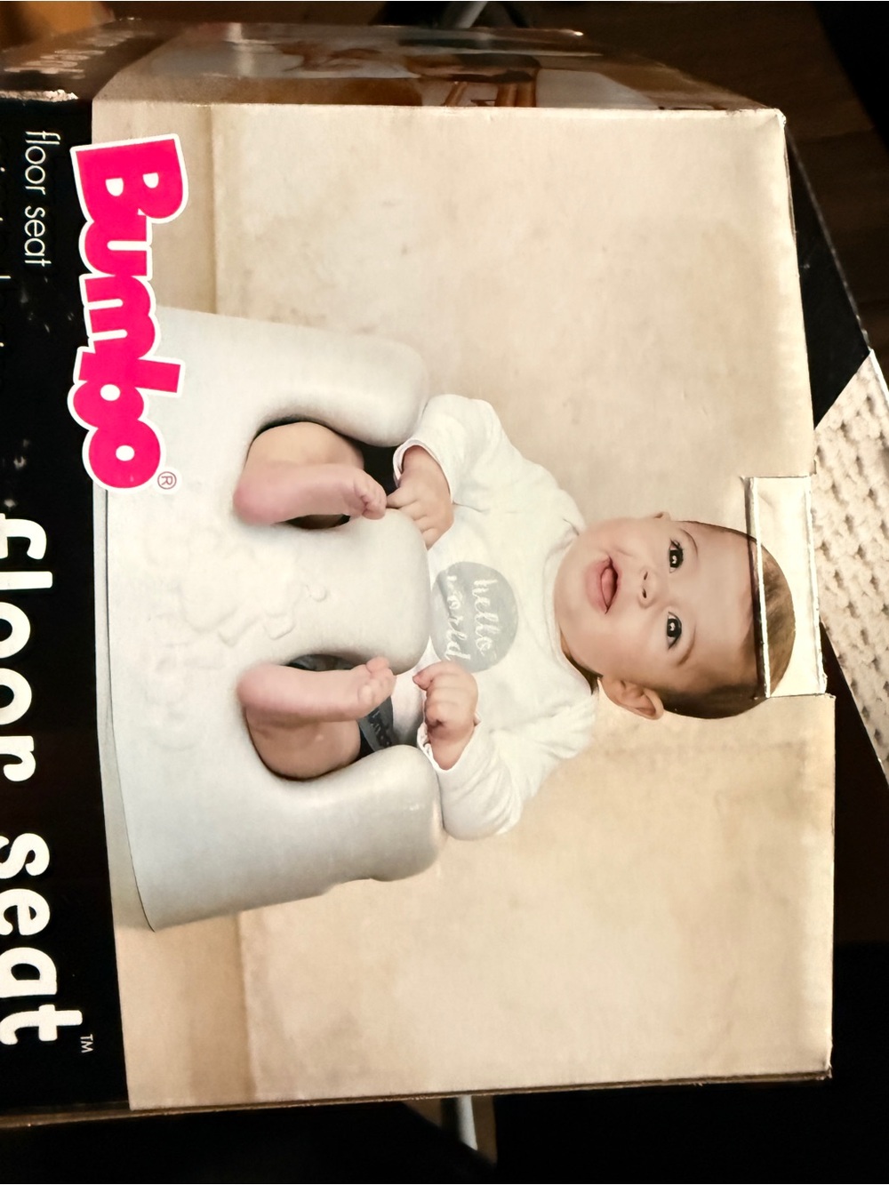 White Floor Seat for Kids